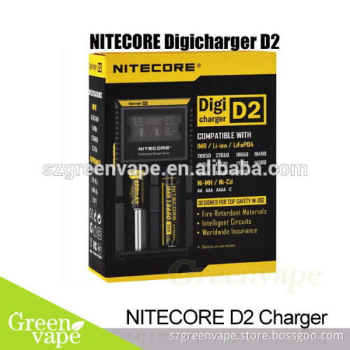 New arrival Nitecore D2 Charger in stock on promotion from szgreenvape